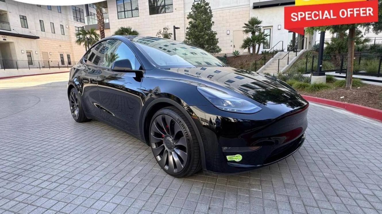 TESLA MODEL Y 2022 7SAYGDEF4NF345269 image